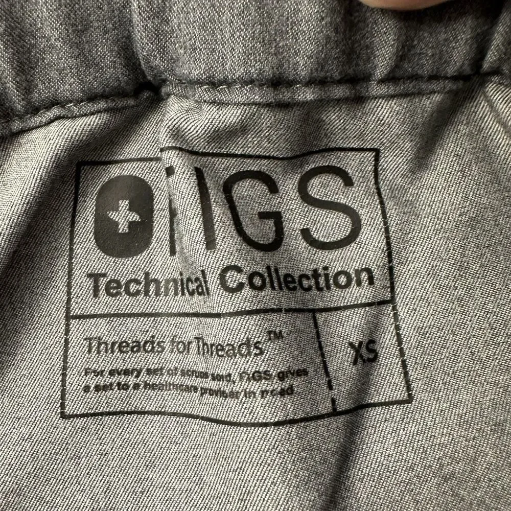 Figs Pisco Basic Scrub Pants Graphite Gray Workwear Men's‎ XS x 30
